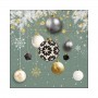 Servilleta CHRISTMAS BAUBLES SAGE