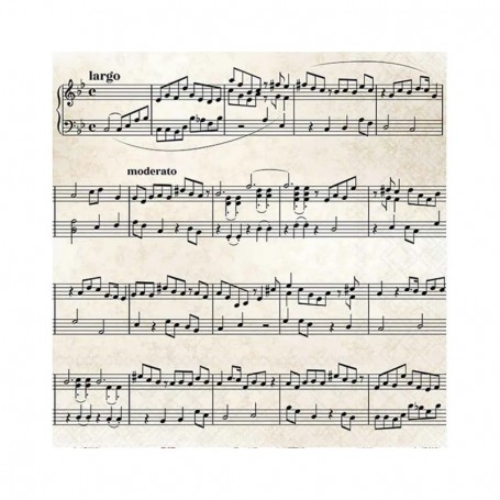 Servilleta SHEET MUSIC