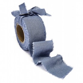 COTTON RAW ribbon 10m/40mm
