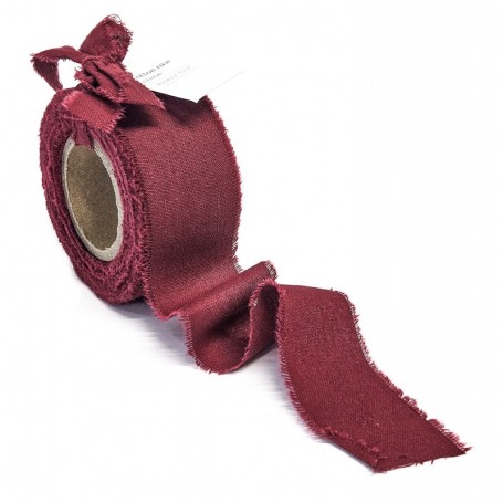 COTTON RAW ribbon 10m/40mm