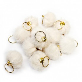 FLUFFY pompón Ø2cm 12pcs