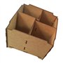 Organizador de Escritorio DM 4 Compartimentos