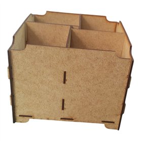 Organizador de Escritorio DM 4 Compartimentos