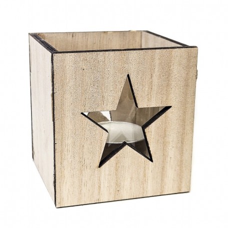 Vela aromática ESTRELLA 7,5x8x7,5cm