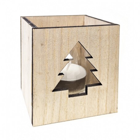 Vela aromática ÁRBOL 7,5x8x7,5cm