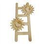 Escalera Decorativa con Girasoles de Madera DM