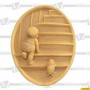 Plato Escaleras Resina 25x20 cm