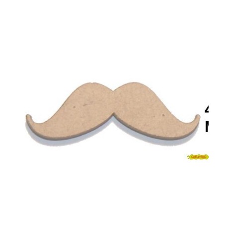Silueta Mostacho 5x1,6CM