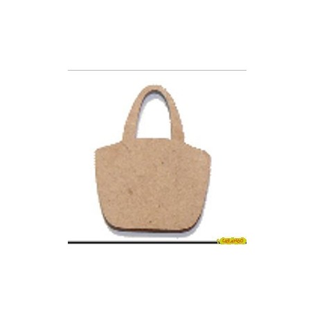 Silueta Bolso  4x5  cm