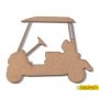 Silueta Coche de Golf 5x3,5cm