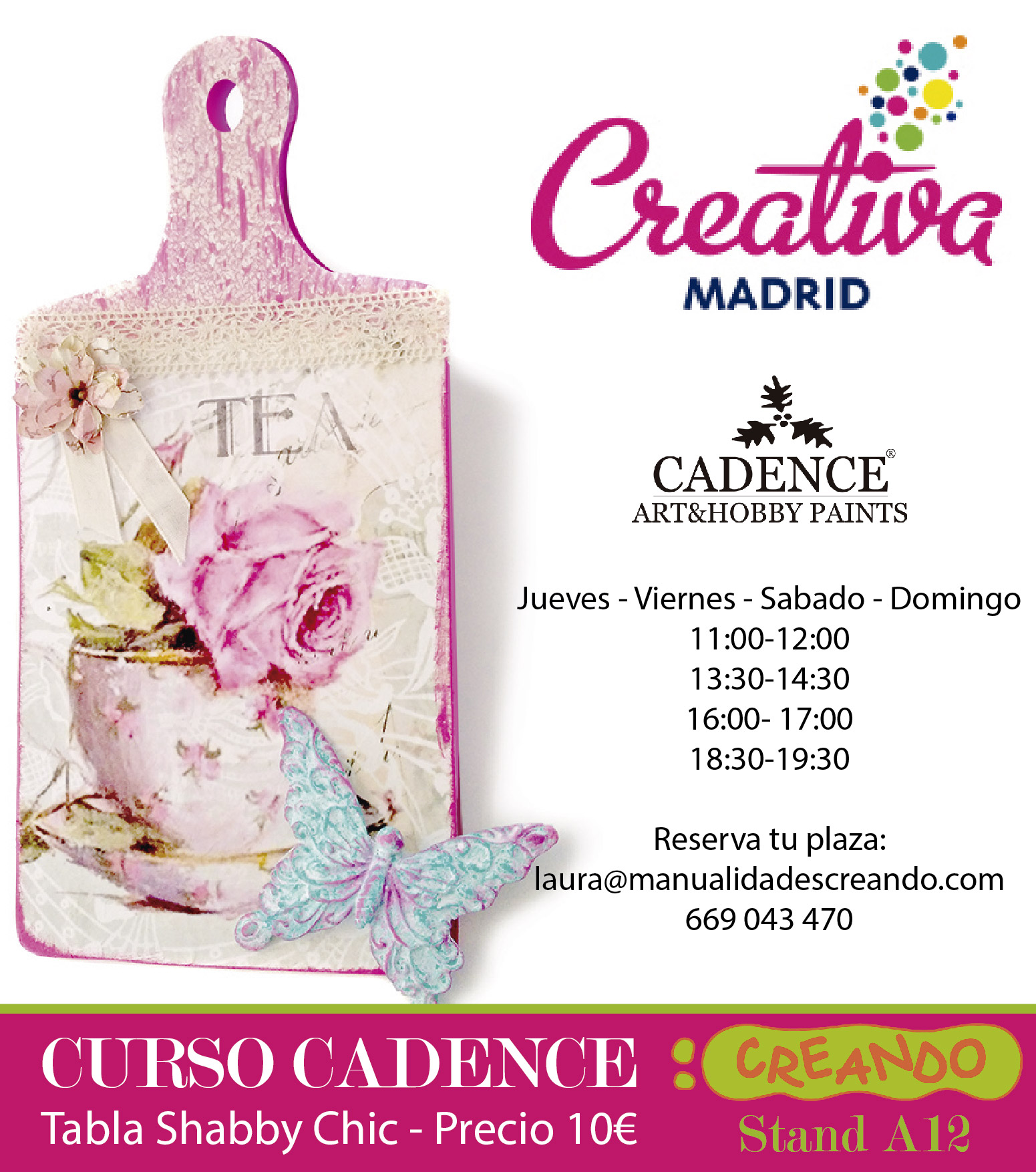 curso tabla chip productos cadence creativa