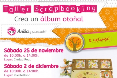 Taller Álbum Scrapbooking, crea un Álbum Otoñal